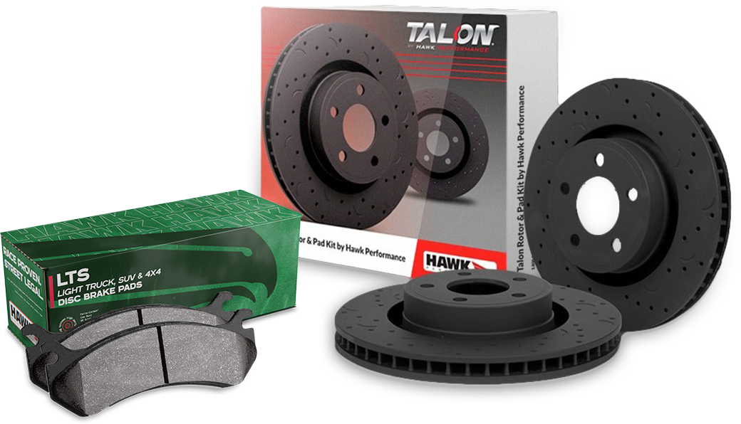 TALON ROTORS and BRAKE PAD KITS